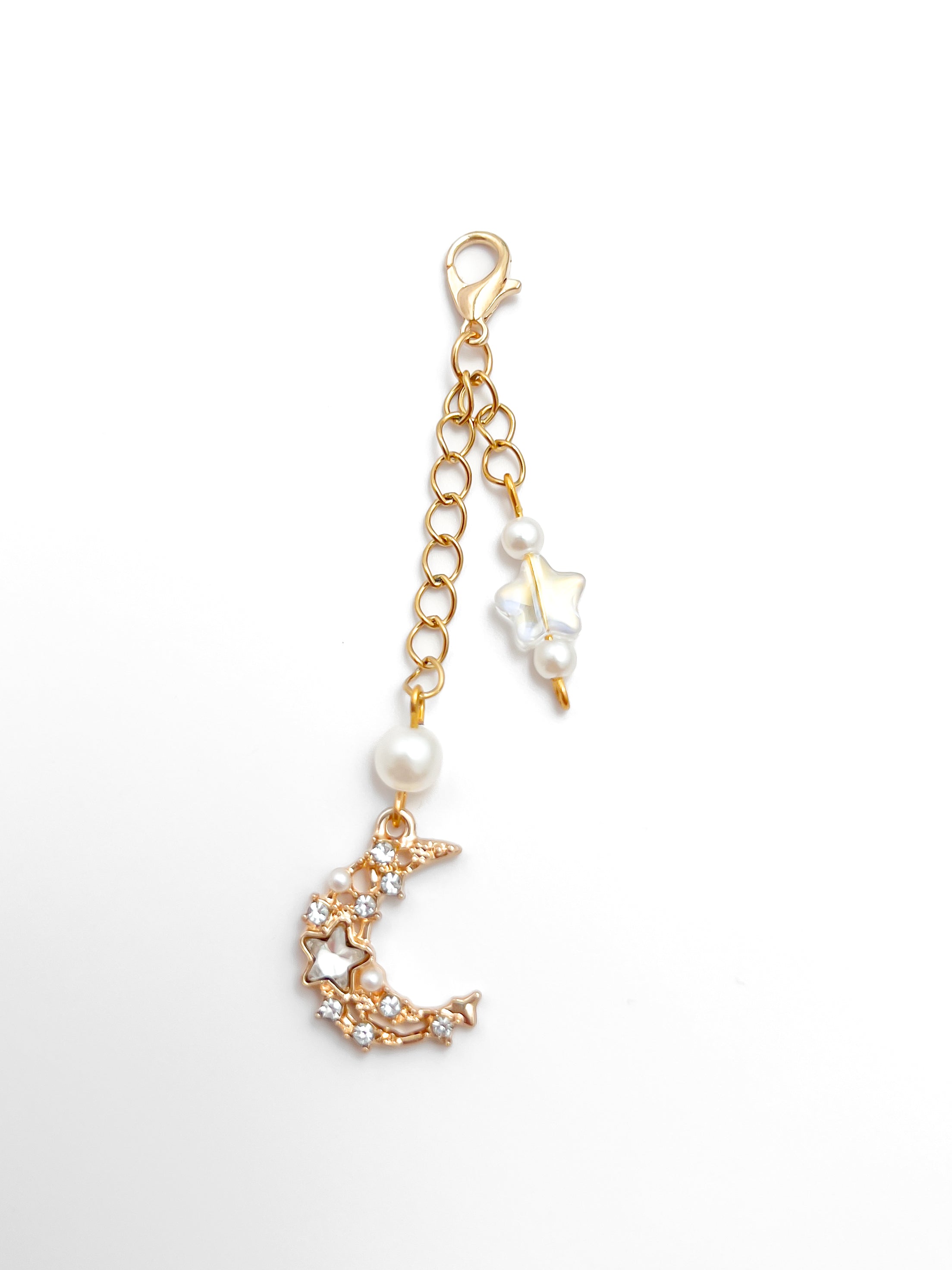 Gold Moonlight Magic Mini Charm
