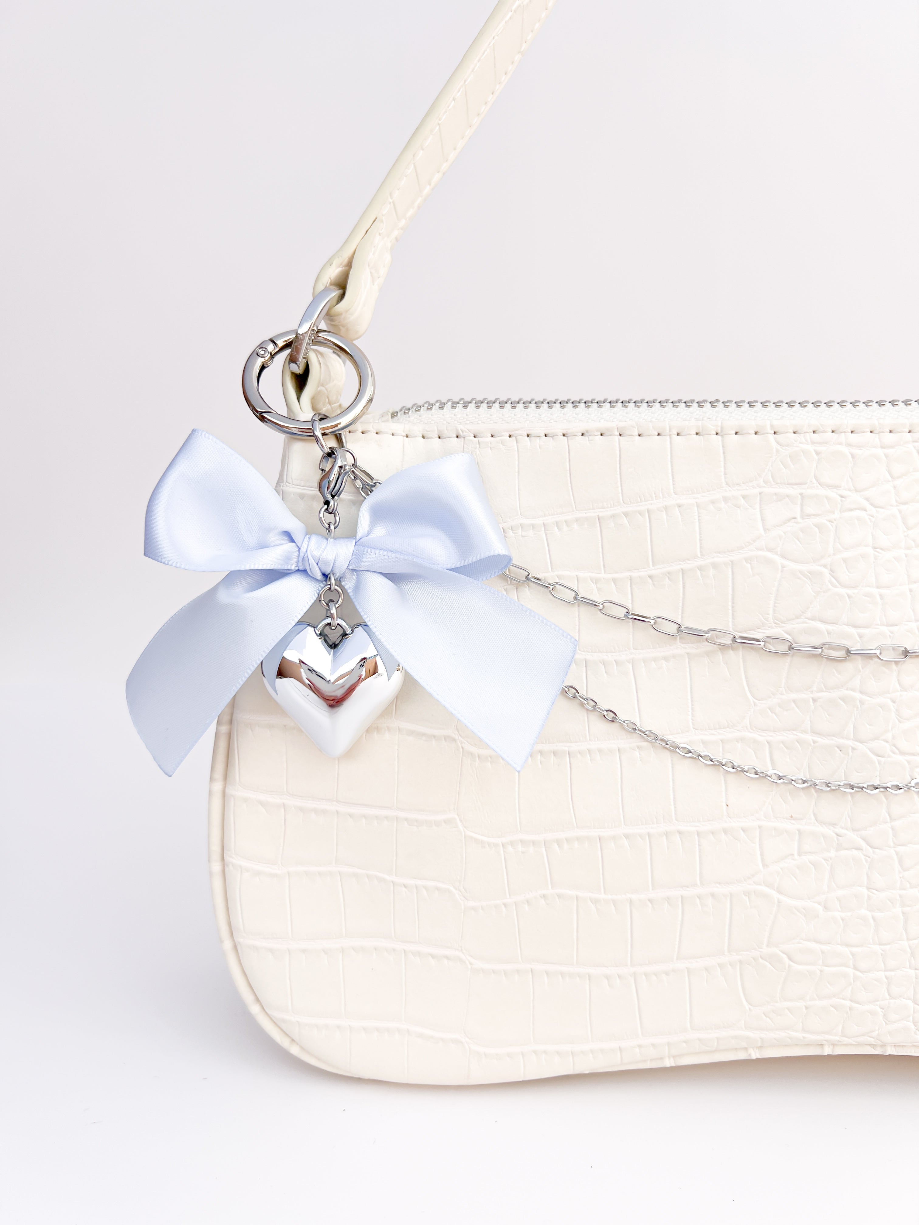 Large Coquette Heart Charm