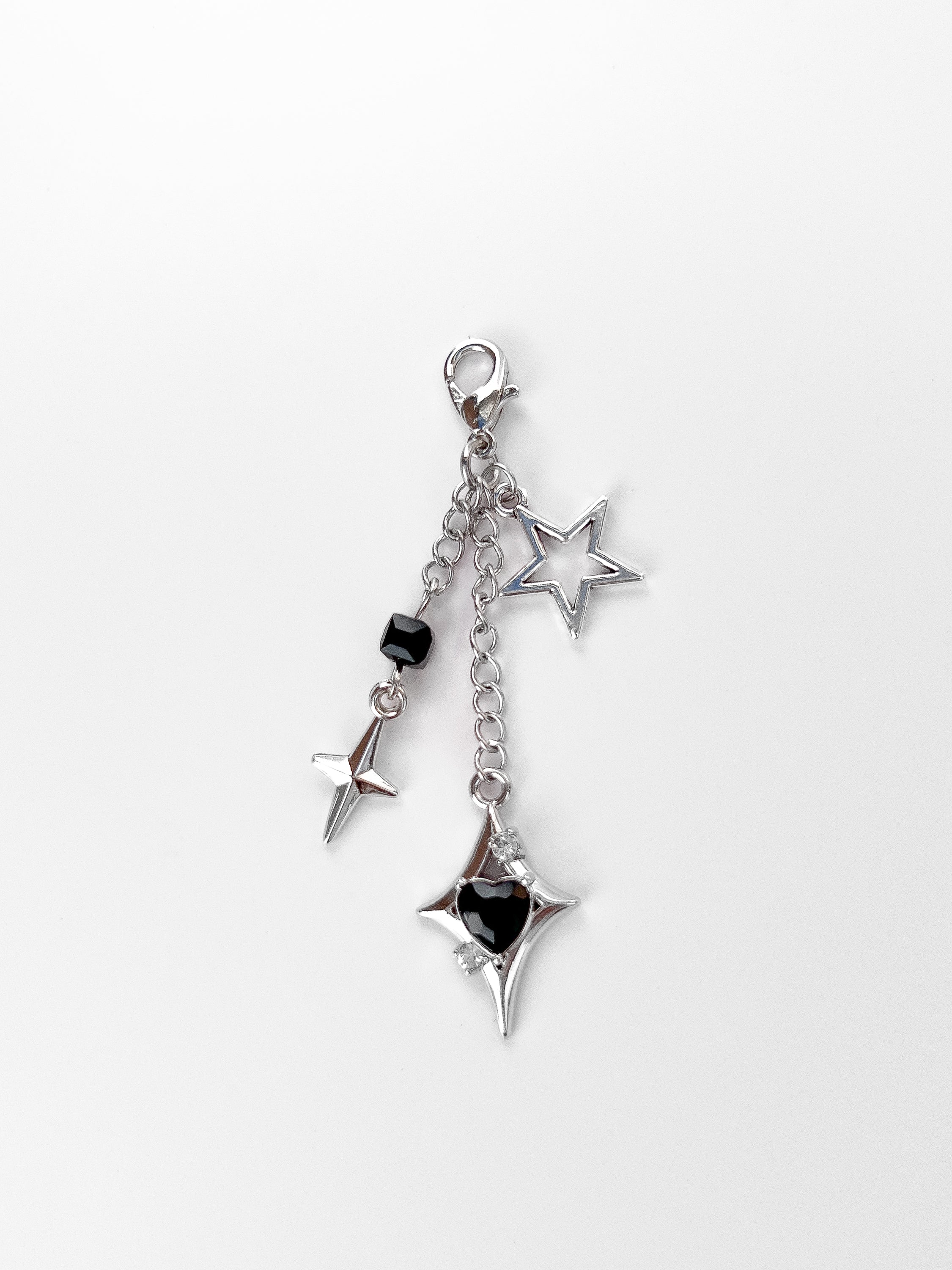 Black Astro Mini Charm