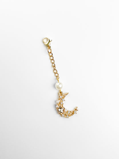 Gold Moon Mini Charm