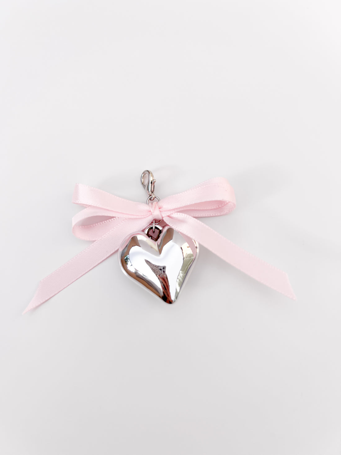 Large Coquette Heart Charm