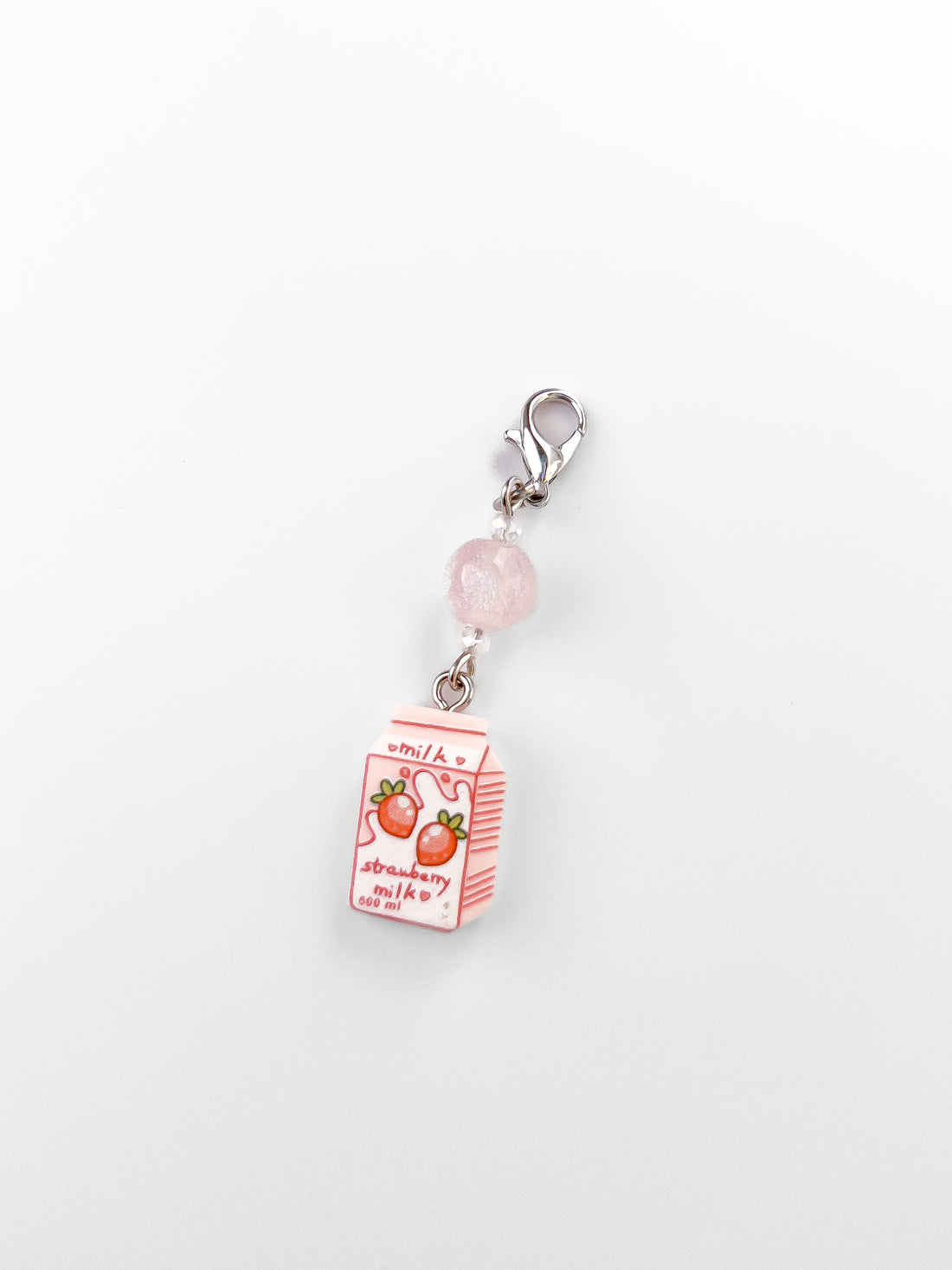 Strawberry Milk Mini Charm